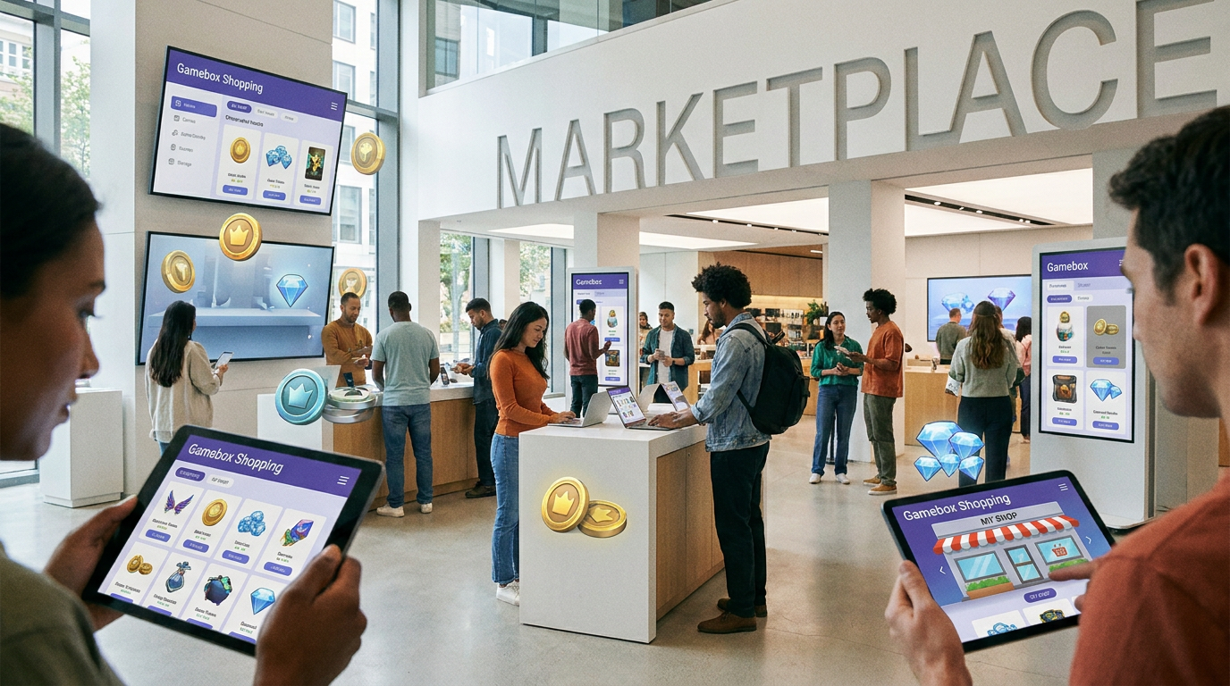 Gamebox Shopping, Oyun Tokenleri ve Pazaryerini Tek Çatıda Buluşturuyor